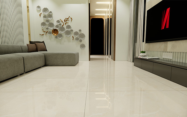 Light and Neutral Tone Living room Design