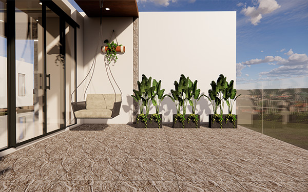 Darker shade Living room Design